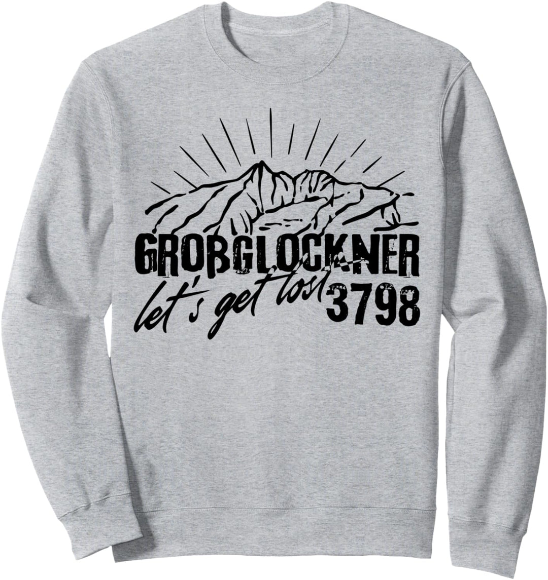 Berg Grossglockner Hohe Tauernwanderung Klettern Wandern Geschenke Sweatshirt