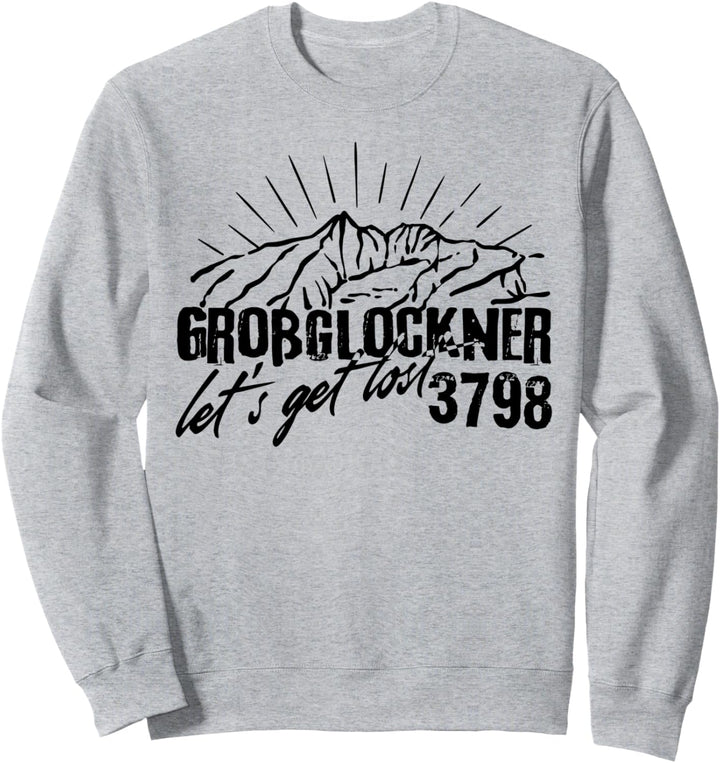 Berg Grossglockner Hohe Tauernwanderung Klettern Wandern Geschenke Sweatshirt