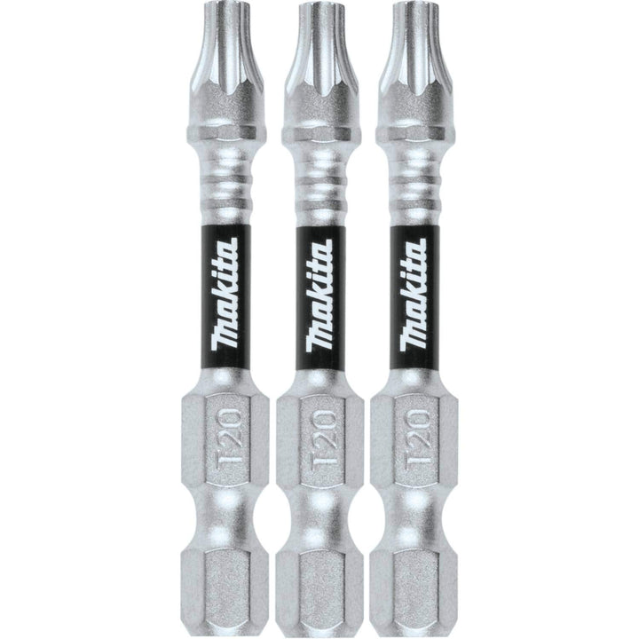 Makita E-00848 Impact XPS T20 Torx 2" Power Bit, 3/pk 3/pk T20, 3/pk T20