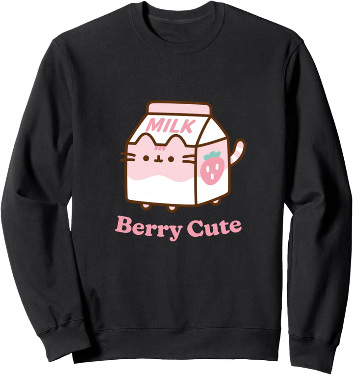 Pusheen Sweatshirt Erdbeermilch Sweatshirt