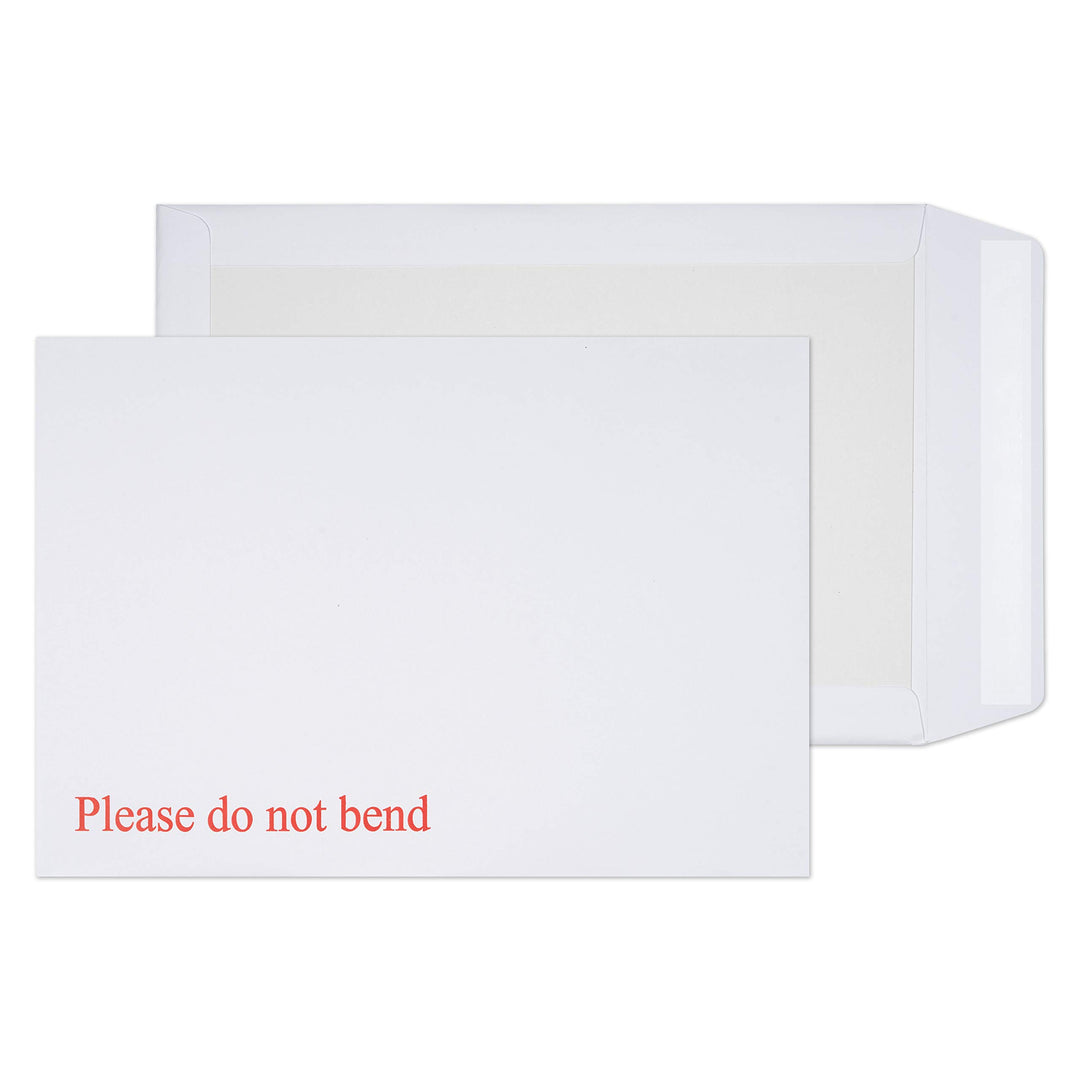 Blake Purely Packaging Papprückwand Versandtasche Haftklebung Manille C4 324 x 229 mm Weiss, C4 324