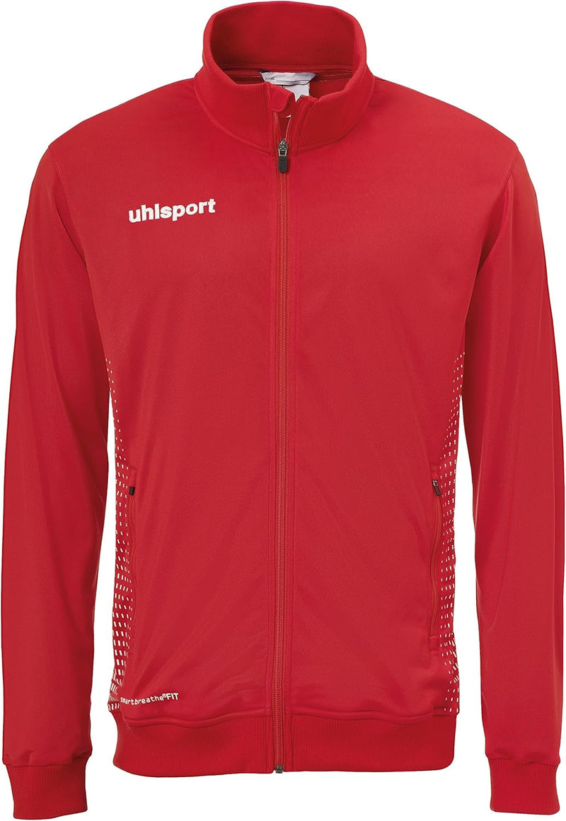 Uhlsport Herren Score Track Jacke Herren Jacke, Rot/Weiss