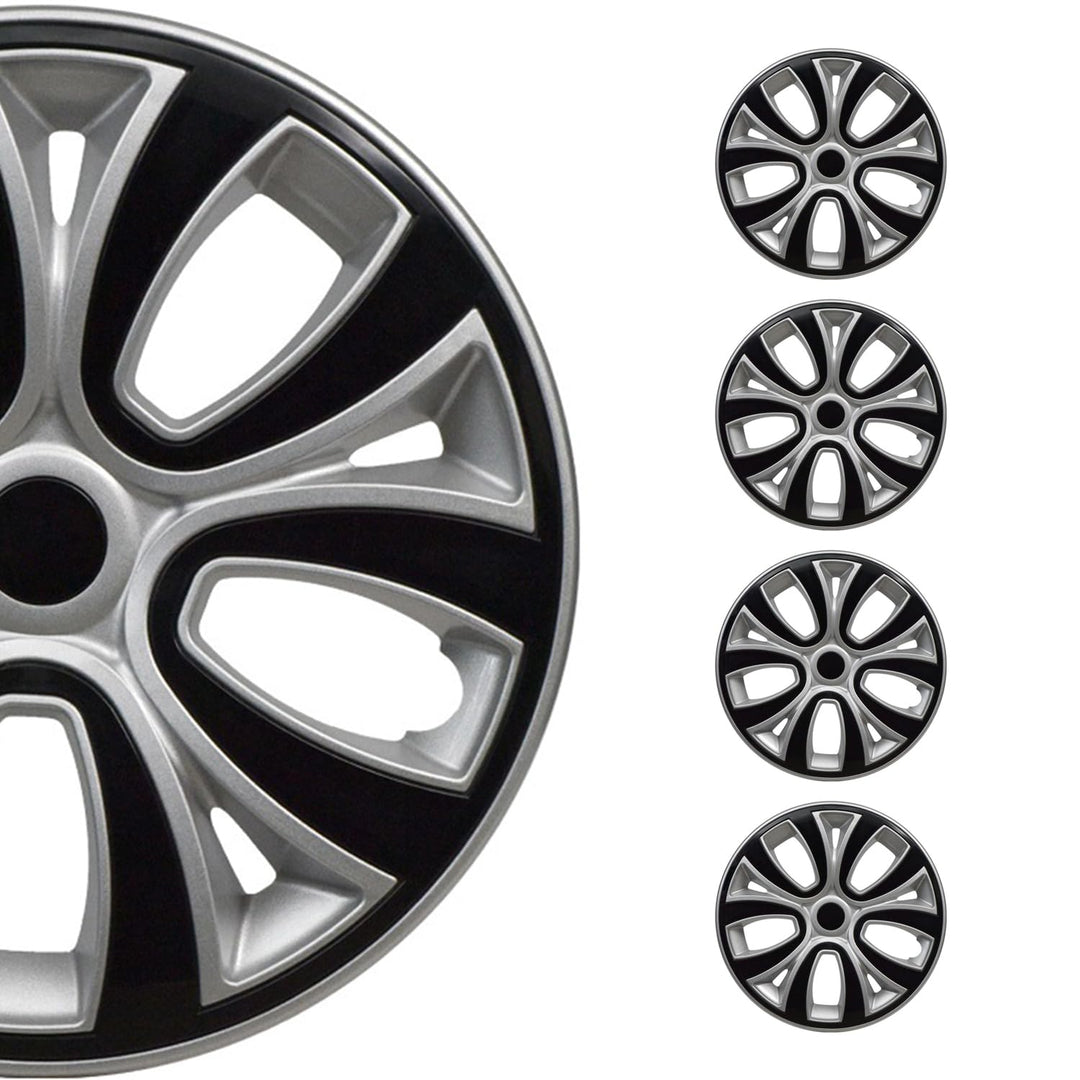 OMAC Radkappen Radblenden Radzierblenden Set 16" Zoll Kompatibel mit Auto KFZ PKW ABS | Radzierblend