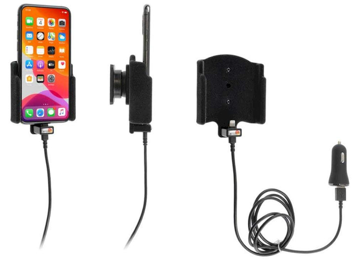 Brodit Gerätehalter 721161 | Made IN Sweden | mit Ladefunktion für Smartphones - Apple iPhone 11 Pro