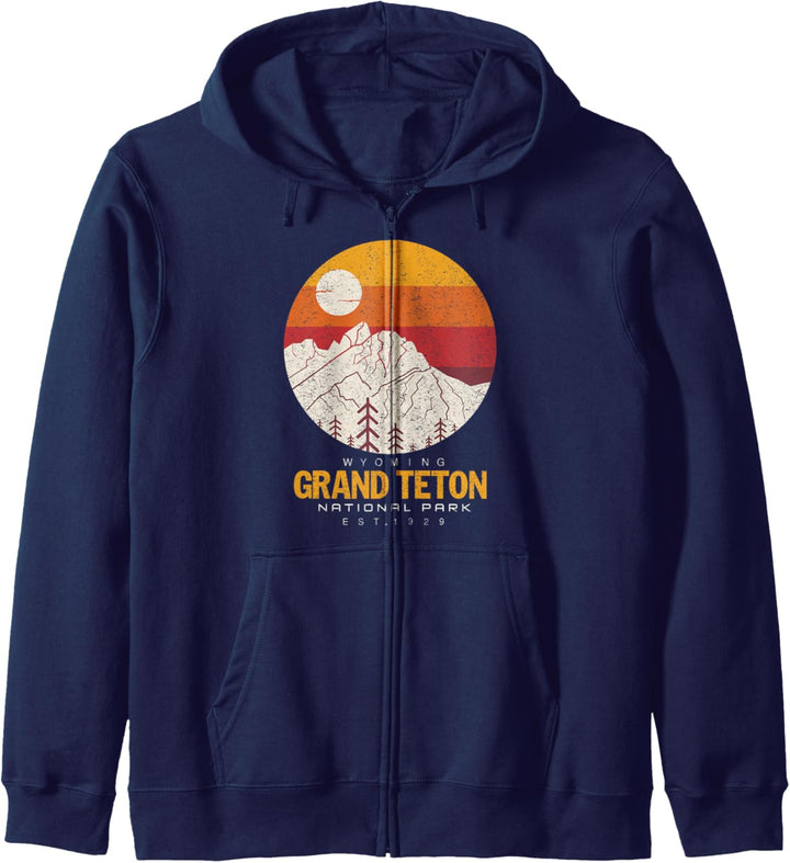 Grand Teton National Park T shirt vacation novelty Kapuzenjacke