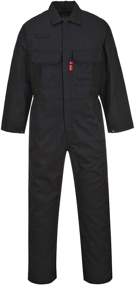 Portwest Herren der vetement de travail > vêtements ignifugés combinaisons ignifugées, Schwarz, XL E