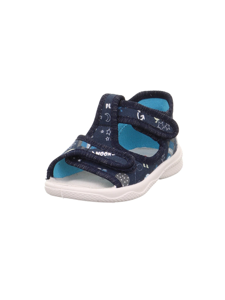 Superfit Baby - Mädchen Polly Hausschuhe 18 EU Dunkelblau 8050, 18 EU Dunkelblau 8050