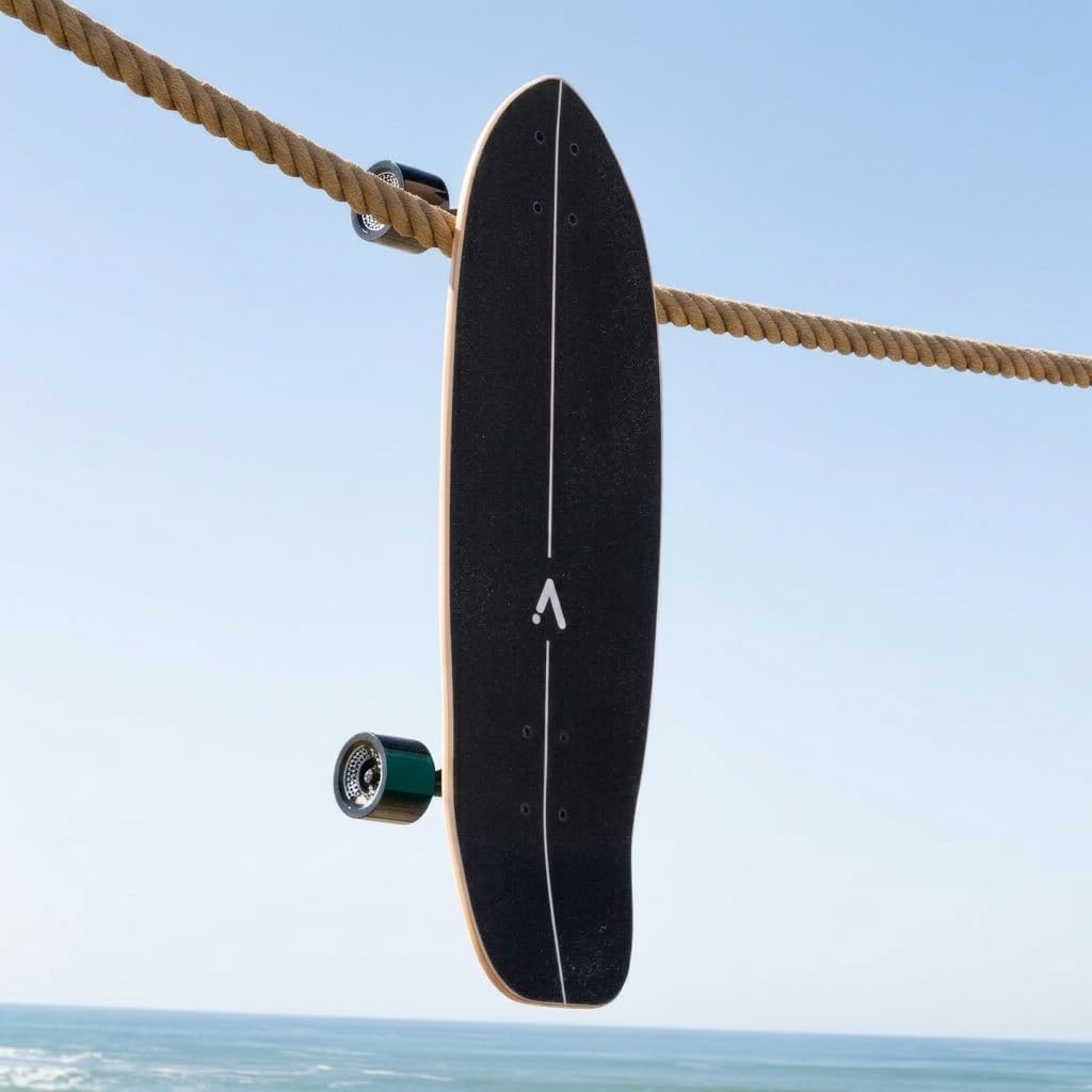 ACTA Surfskate Foam V2 31" - Ocean Surf-Skate Board aus Ahorn, 7-lagig, ideal für Anfänger & Fortges