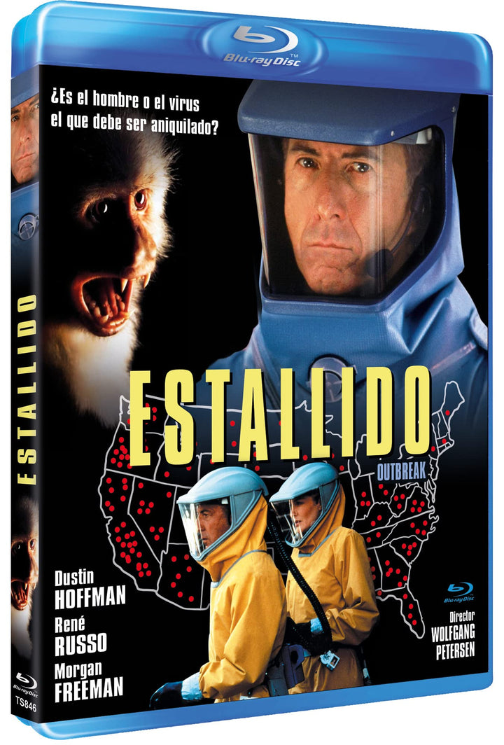 Outbreak - Lautlose Killer 1995 / Estallido Blu-ray EU-Import mit Deutschem Ton, Blu-ray