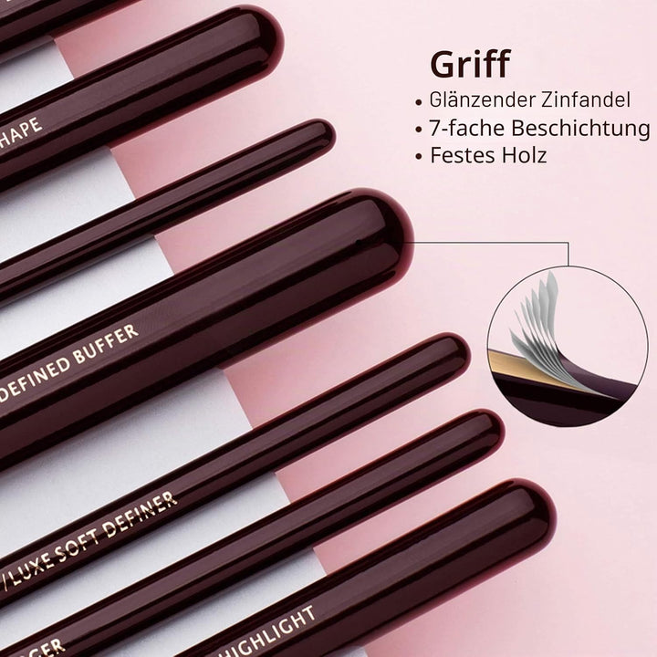 Jessup Pinselset Makeup Make Up Pinsel Set Kosmetikpinsel Schminkpinsel Augenpinsel Gesichtpinsel Pu