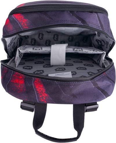 Baagl Schulrucksack Set 3 Teilig, Schultasche ab 3. Klasse, Grundschule Ranzen mit Brustgurt, Ergono