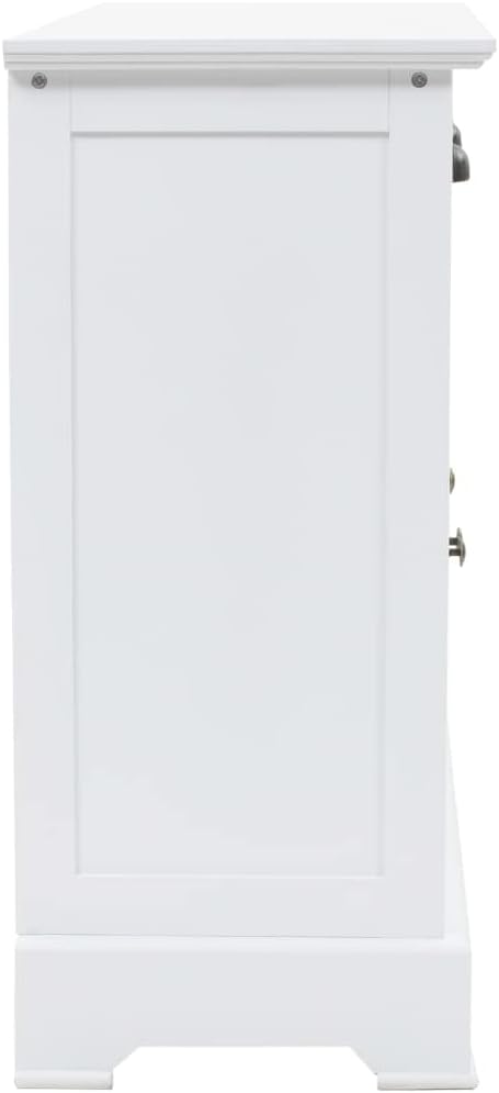 vidaXL Kiefer Sideboard MDF Kommode Anrichte Mehrzweckschrank Beistellschrank