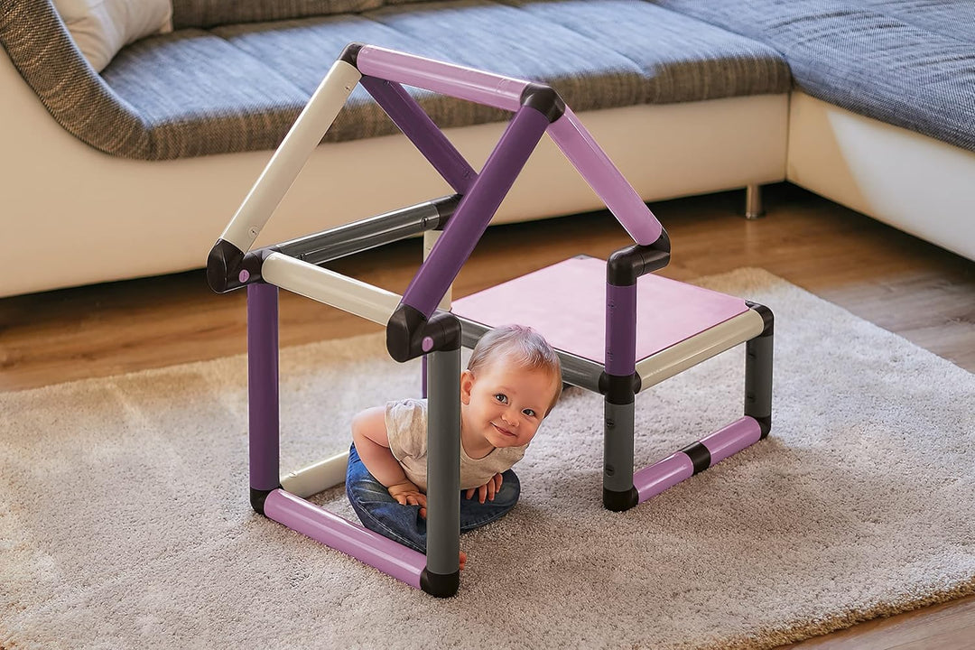 Quadro Beginner Home Baukasten – Modularer Kletterbaukasten für Babys & Kleinkinder, 24 Modelle, Ab