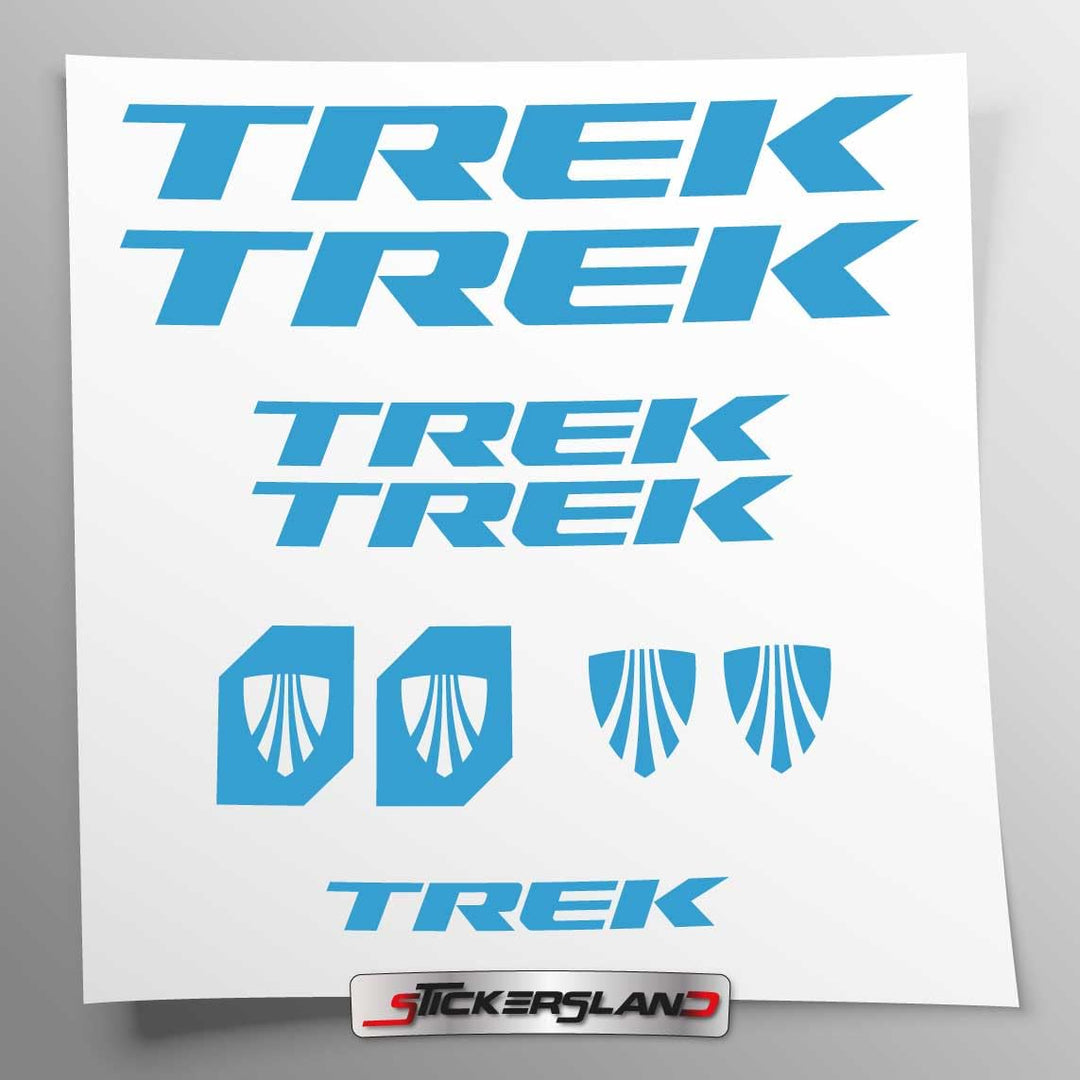 Stickersland® Aufkleber-Set kompatibel mit Rahmen MTB Mountainbike und Helm | Decals Aufkleber für F