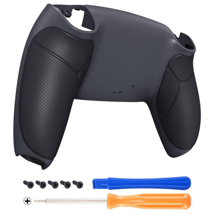 eXtremeRate Rückseite Abdeckung Case kompatibel mit ps5 Controller, Custom Backplate Gummiert Griff