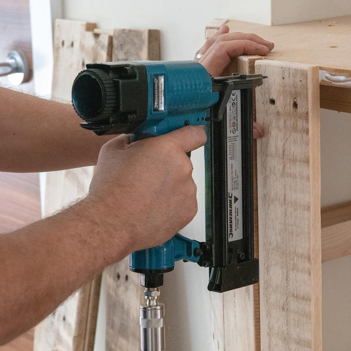 Silverline 282400 Druckluftnagler für den Rahmenbau, 90 mm 10–12 Gauge 1 90 mm, 1 90 mm