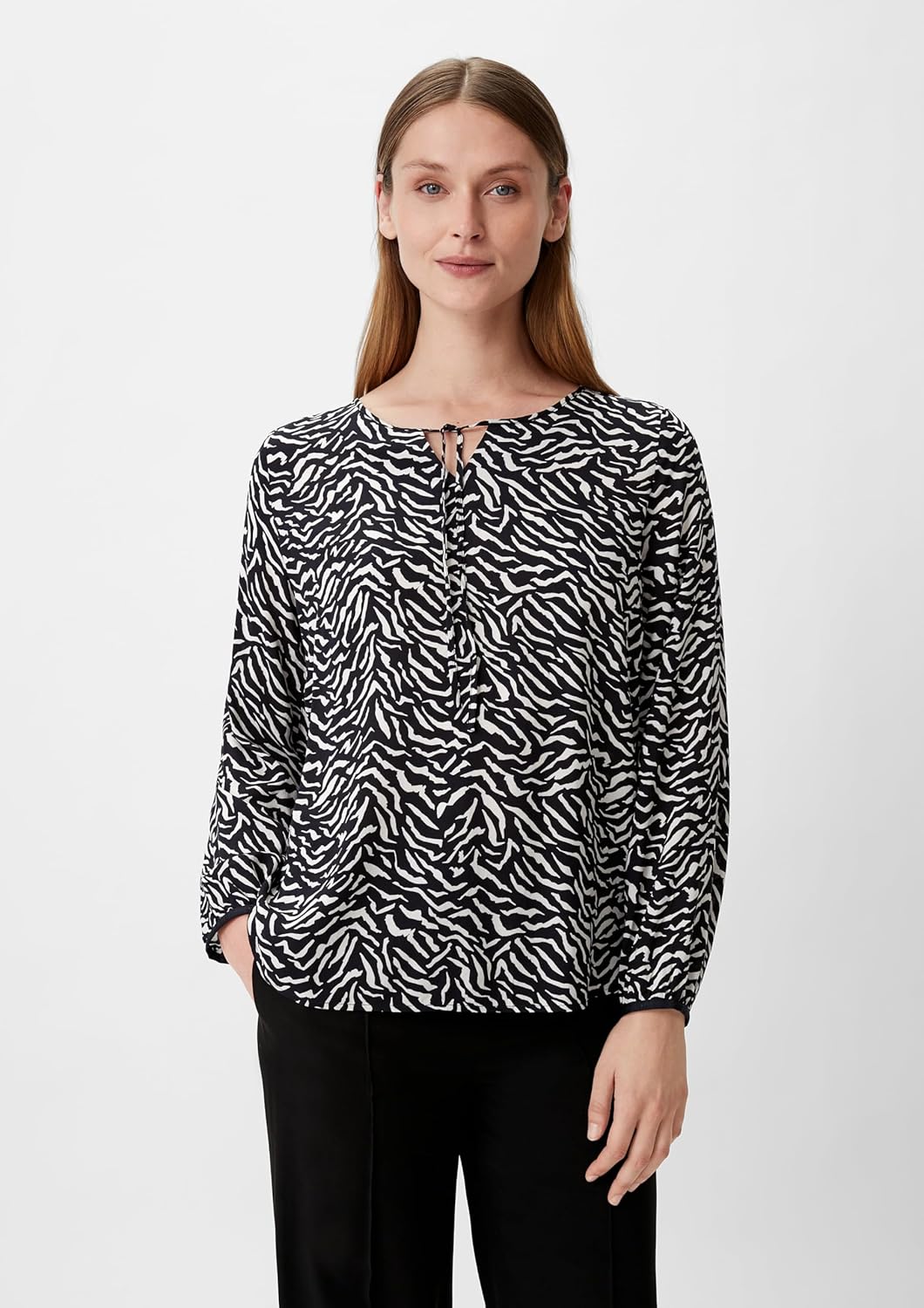 Comma Damen Bluse 34 99b0, 34 99b0