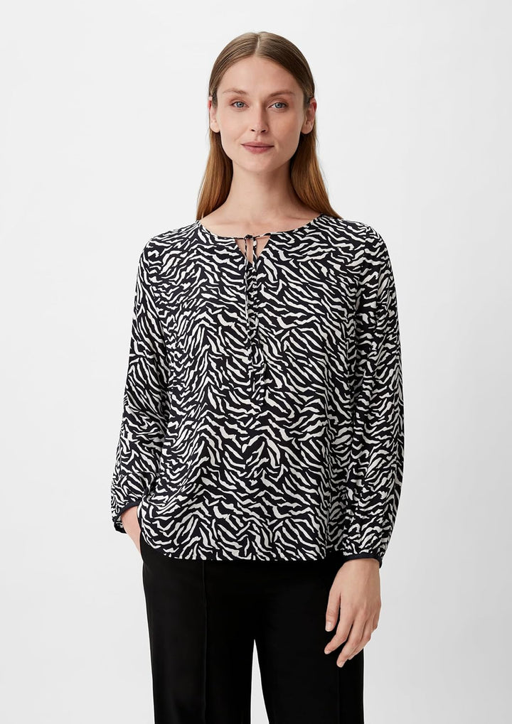 Comma Damen Bluse 34 99b0, 34 99b0