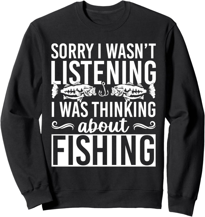 Fischer Hobby Angler Fisch Angel Lustiges Angeln Sweatshirt