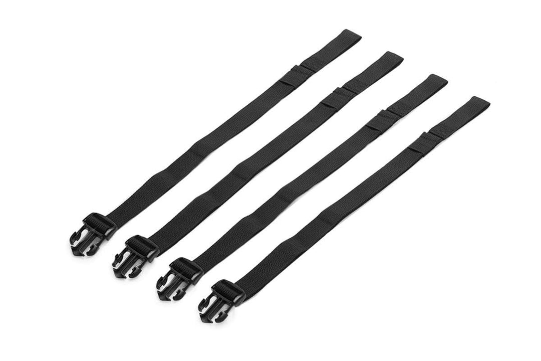 4 Fitting Straps for Drybag 180/250/ 260/350/ 450/600/ 620/700, schwarz