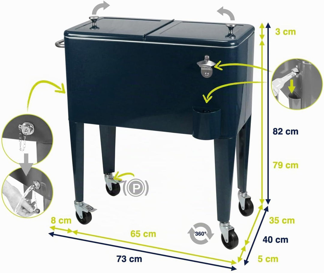 Kailua Cooler - Kühlbox, Kühlwagen, Getränkekühler