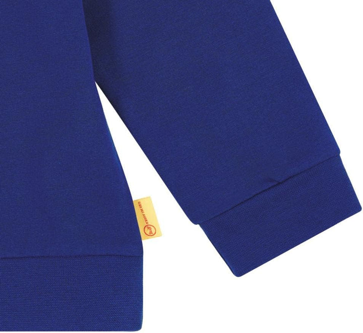 Steiff Jungen Langarm Sweatshirt 128 Sodalite Blue, 128 Sodalite Blue