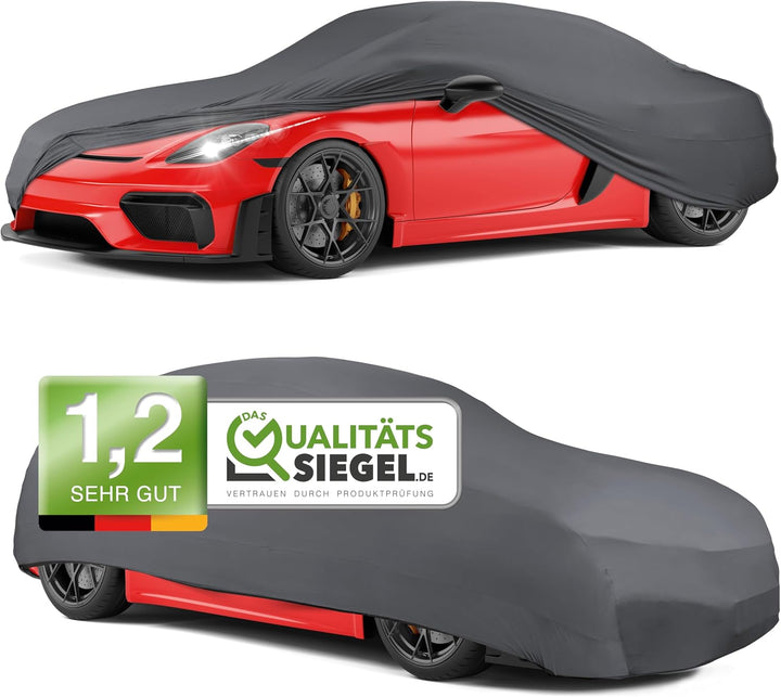 Walser Premium Abdeckung Auto Indoor Stretch Plus Qualitätssieger Sehr Gut* Autoabdeckung Winter Aut
