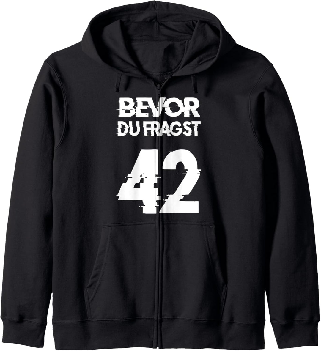 Bevor du fragst 42, Die Antwort auf alles Kapuzenjacke