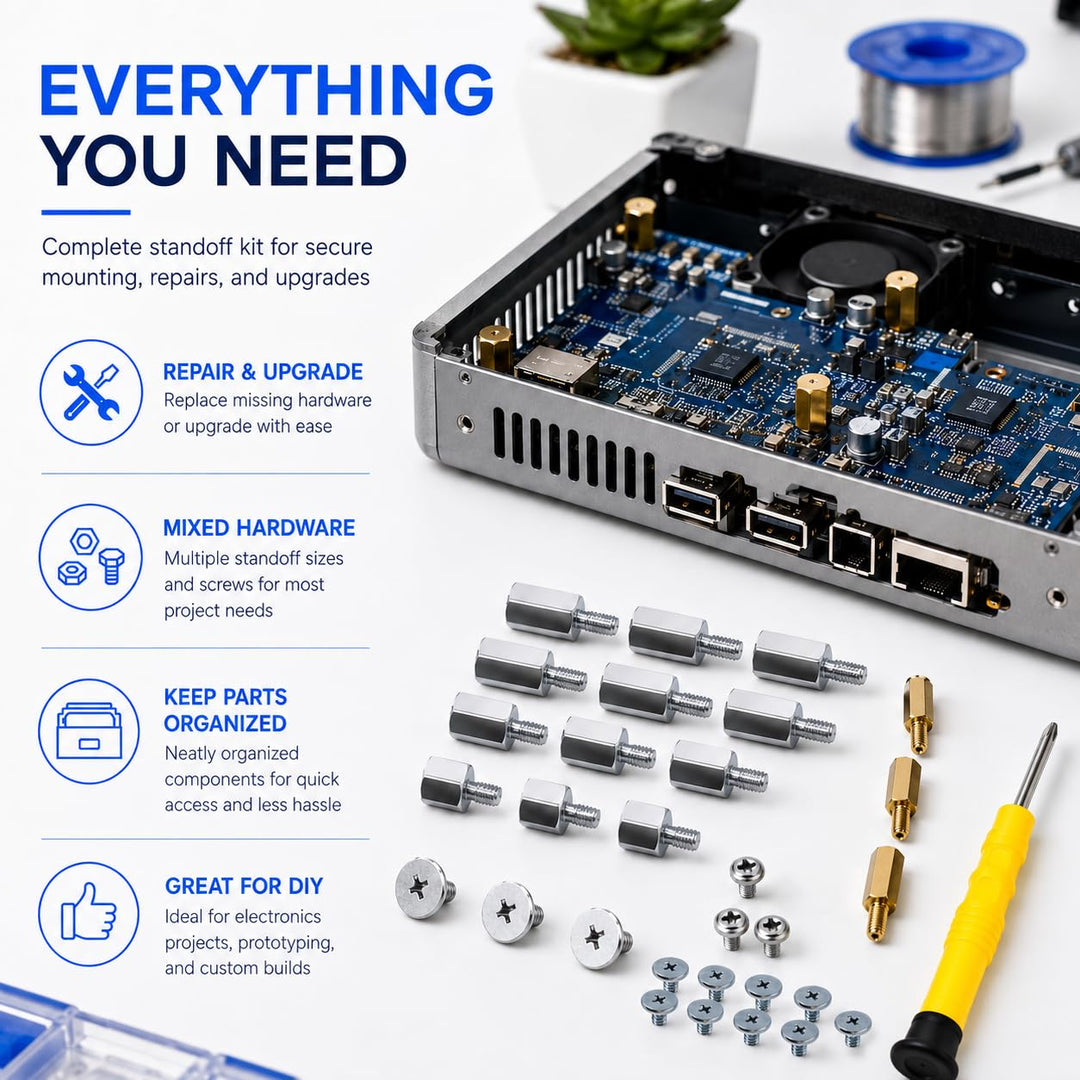 M.2 SSD Schrauben Set Mit 31 Stück für ASUS Gigabyte ASRock Motherboard, Mainboard, Elektronik und C
