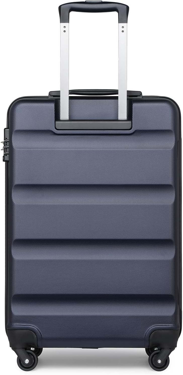 KONO Koffer Trolley Handgepäck Leicht Hartschalenkoffer aus ABS Reisekoffer mit 4 Rollen Handgepäck