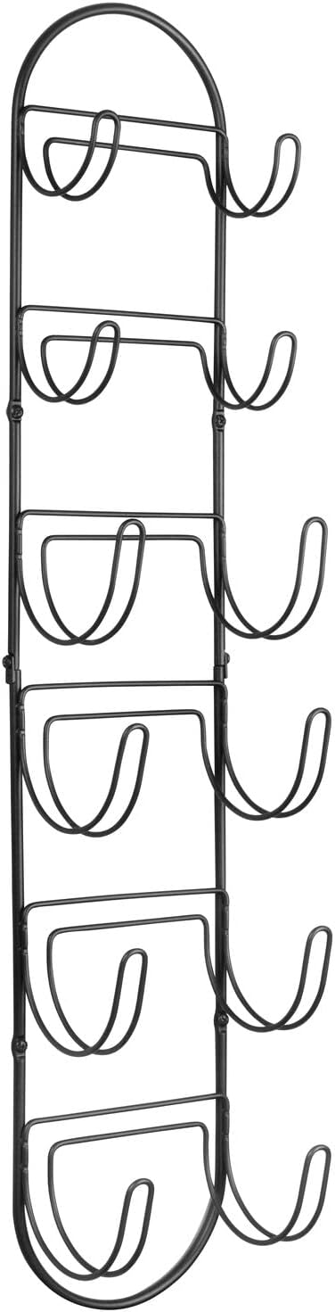 mDesign Handtuchhalter zur Wandmontage – Handtuchablage aus Metall – schickes Badzubehör – auch für