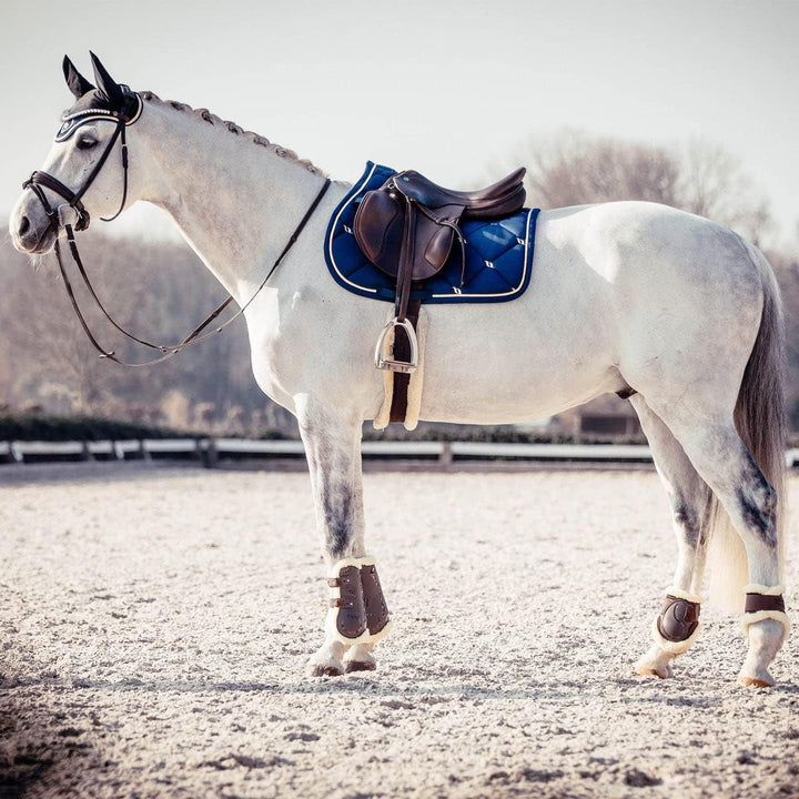 Back on Track Nights Collection Dressur-Schabracke Pony Noble Blue, Pony Noble Blue