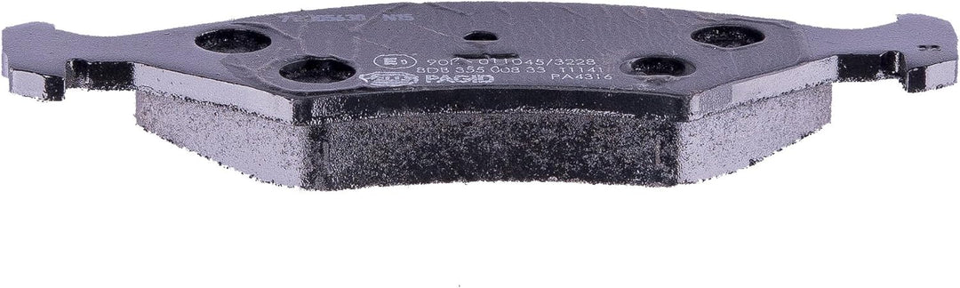 HELLA PAGID 8DB 355 008-331 Bremsbelagsatz - T1141 - Dicke/Stärke: 17.5mm - Bremssystem: Teves - nic