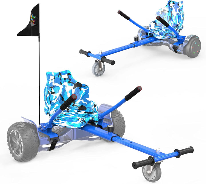 RCB Hoverboard Sitz, Go-Kart Zubehör für Hoverboards, Hoverboard mit Sitz passend für Aller 6.5"-10"