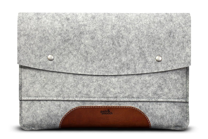 Pack &amp; Smooch Hülle für MacBook Air 15 MacBook Air 15 case Sleeve 100% Wollfilz Und Pflanzlich Geger