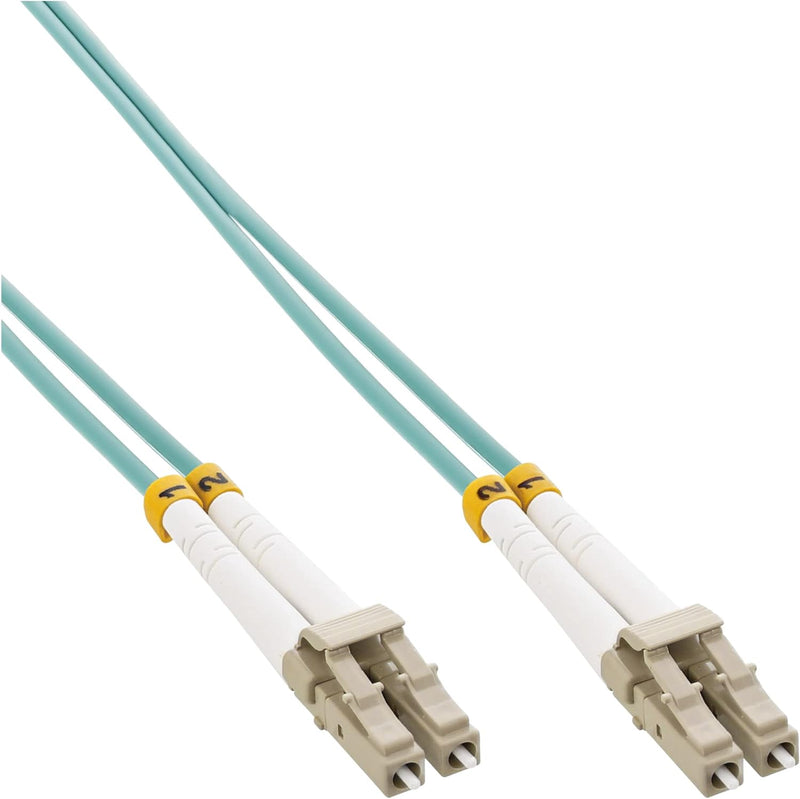 InLine 88530O LWL Duplex Kabel, LC/LC, 50/125µm, OM3, 30m