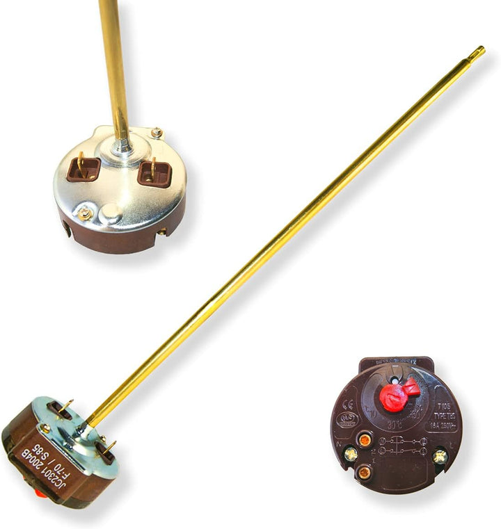 Kit Heizelementflansch gebogen + Magnesiumanode + Gummidichtung + Befestigungsschraube, 1500 W, inkl