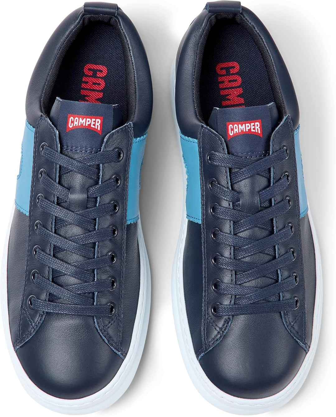 Camper Herren Runner Four K100893 Sneaker 42 EU Blau 002, 42 EU Blau 002