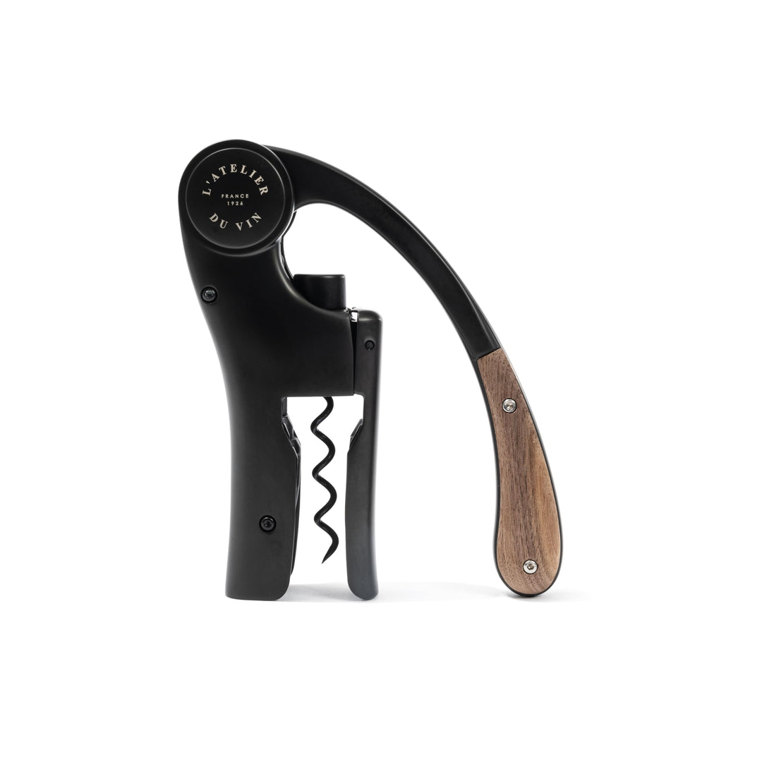 L’ATELIER DU VIN – Oeno Motion Wood & Black – Korkenzieher Oeno Motion Holz & Schwarz, Oeno Motion H