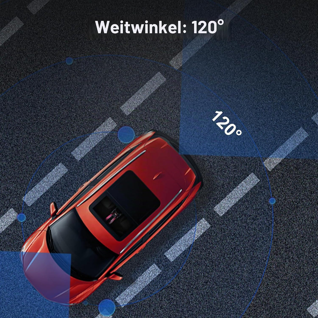 Rimoody Rückfahrkamera 4 Pin Aviation Stecker IR Nachtsicht Keine Hilfslinie Ohne Ändern der Farbe I
