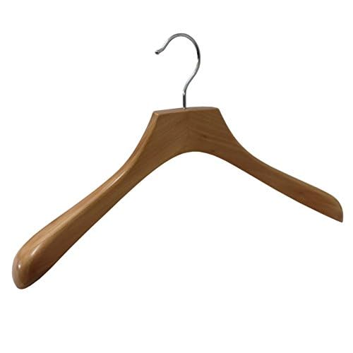 Hochwertiger Kleiderbügel aus Buchenholz Deluxe - 50 Stück 50er Pack, 50er Pack