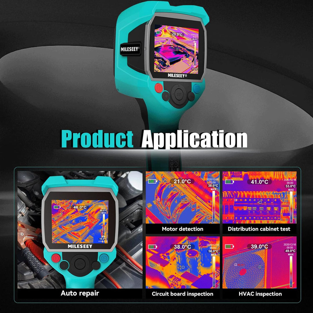 Infrarot Wärmebildkamera TR256A,MiLESEEY Handheld Thermokamera mit 256 * 192 Pixel IR-Auflösung 3,5