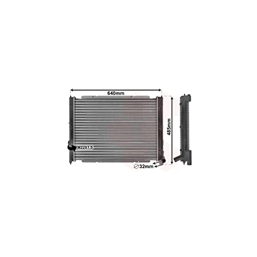 VAN WEZEL 58002034 Kühler, Motorkühlung