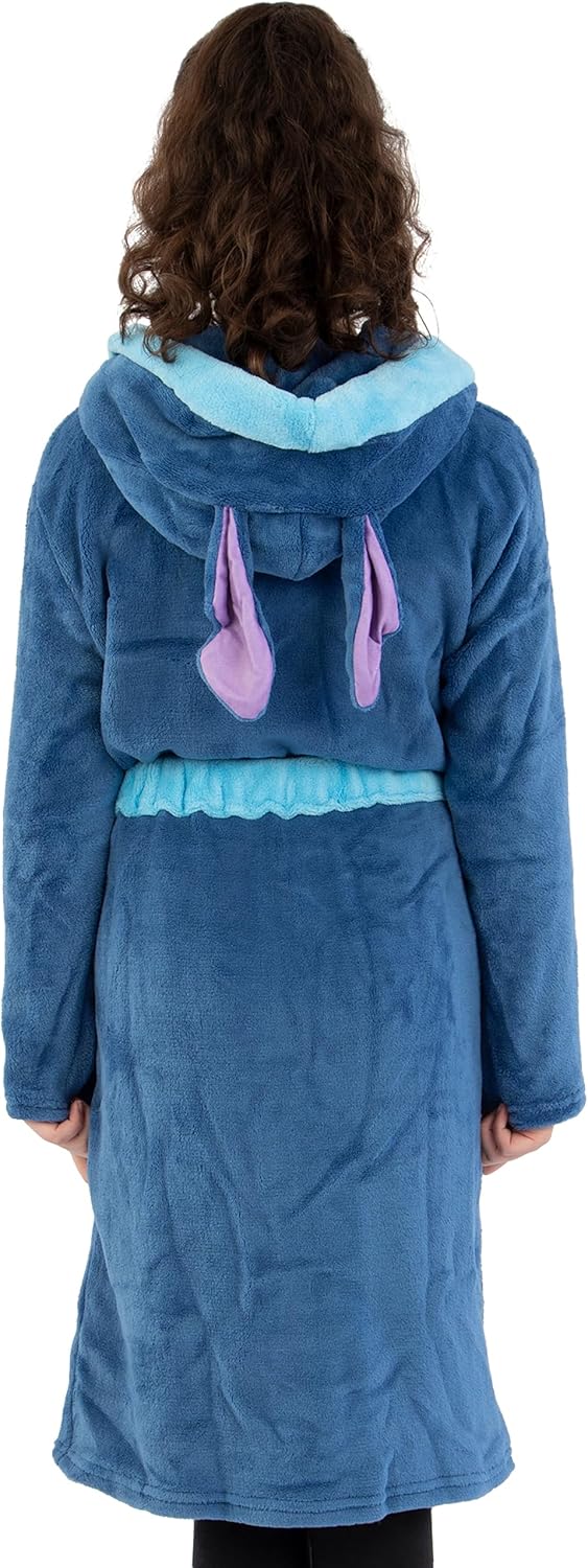 Disney Lilo Und Stitch Bademantel Mädchen | Morgenmantel Stitch Und Angel | Kinderbademantel Mädchen