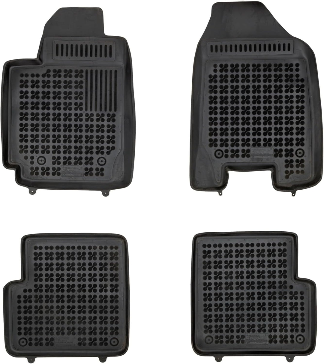 M MOTOS Gummimatten Auto Fussmatte passt für Toyota Corolla IX (E120, E130) 2002-2007 Verbessern Sie