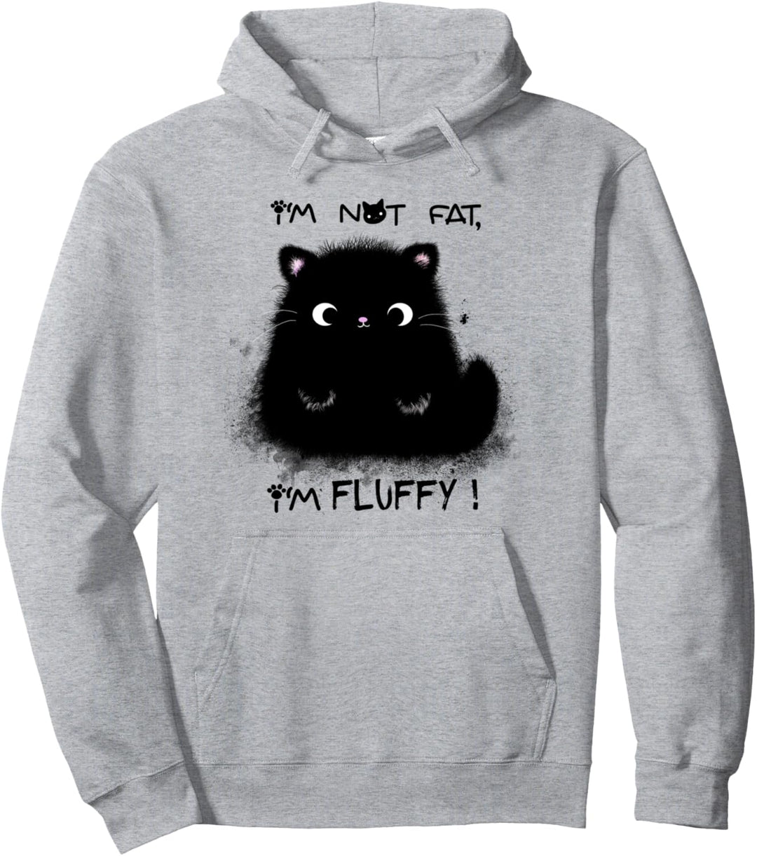 Süsse Kawaii Katze - Kater Moo Fluffy Pullover Hoodie
