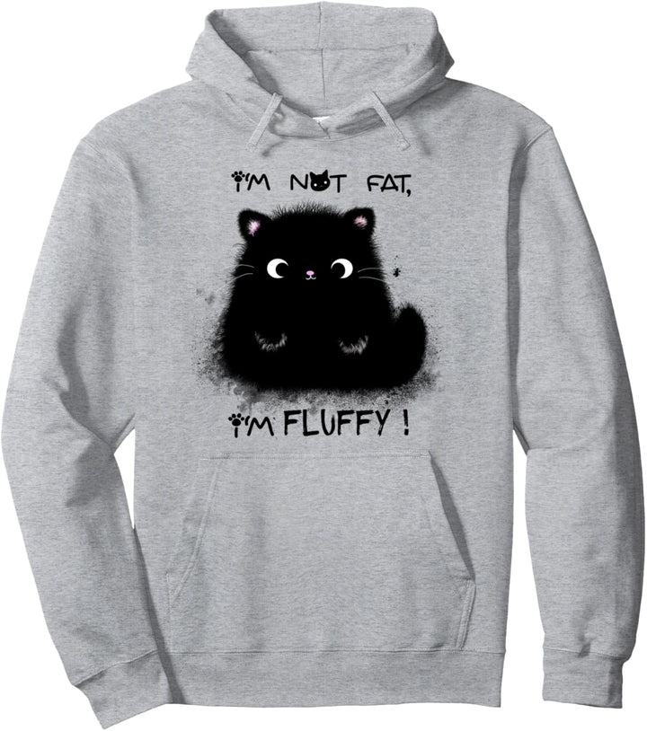 Süsse Kawaii Katze - Kater Moo Fluffy Pullover Hoodie
