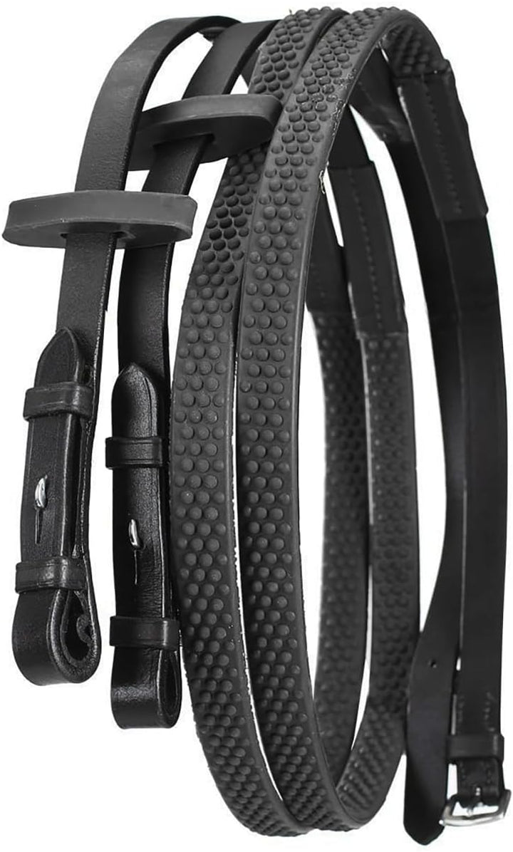 RAMBO Micklem Comp Zügel Black Pony, Black Pony