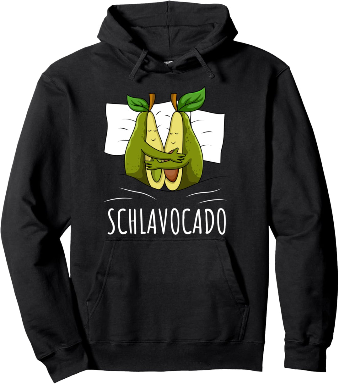 Avocado Schlafshirt Schlavocado Schlafanzug Pullover Hoodie