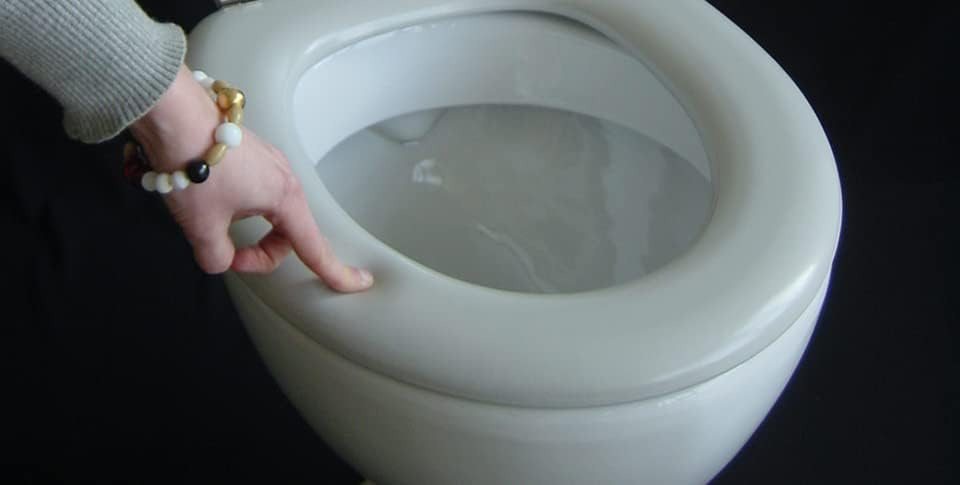 ADOB Premium Soft WC Sitz gepolstert Farbe manhattan grau mit Absenkautomatik, 69650, Manhattan Grau